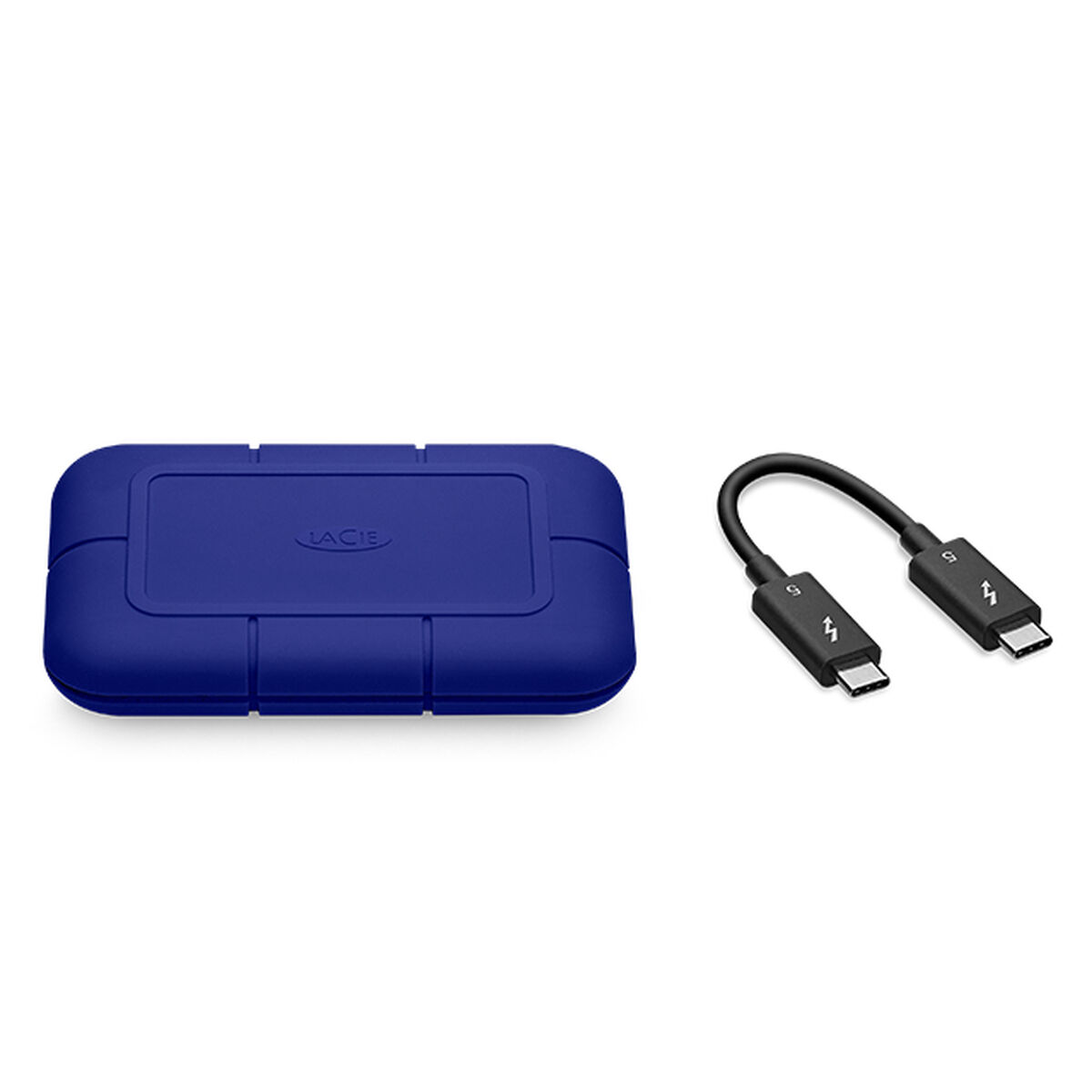 Afbeeldingen van External Hard Drive LaCie THUNDERBOLT 5 Blue 2 TB SSD