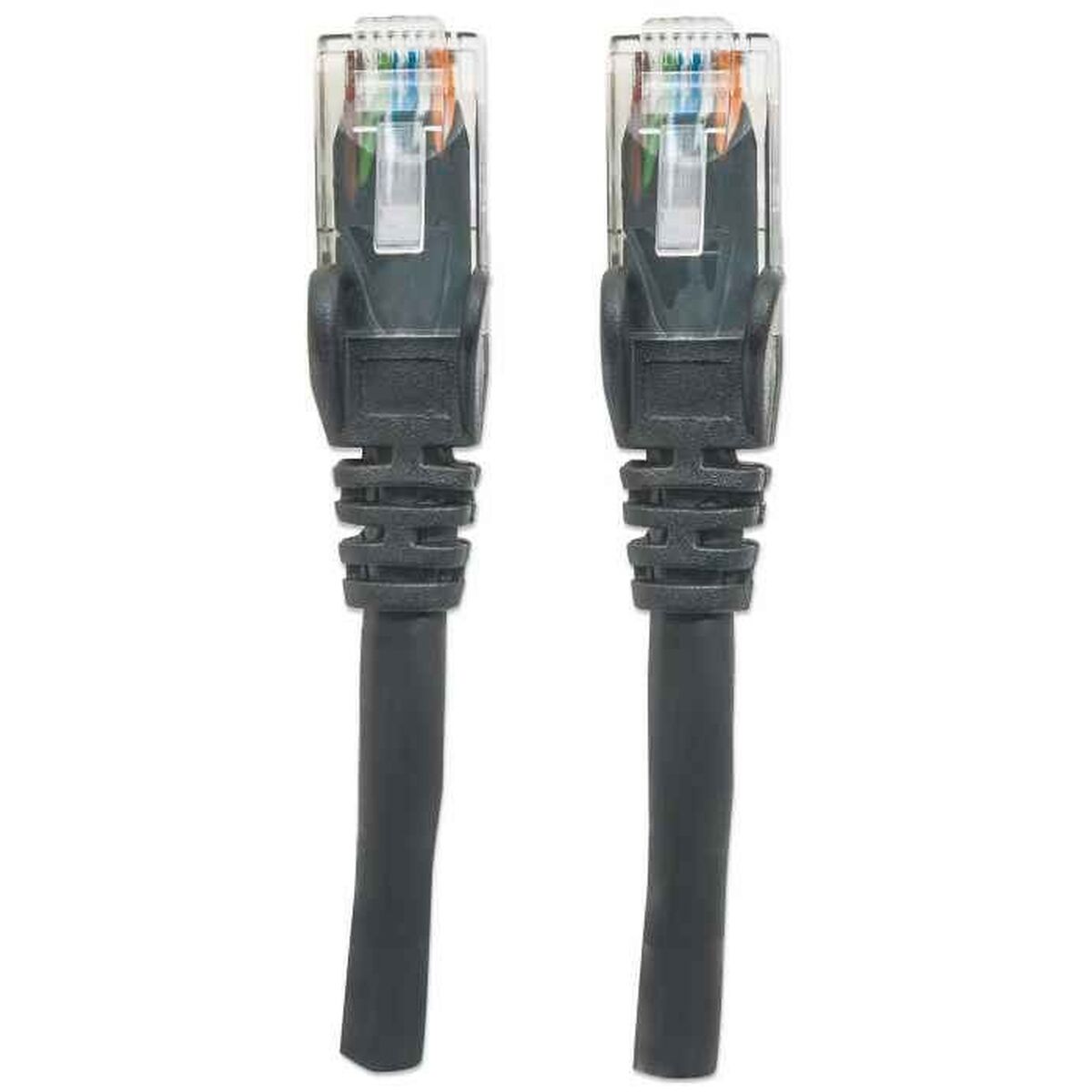 Picture of UTP Category 6 Rigid Network Cable Intellinet 342070 Black 3 m
