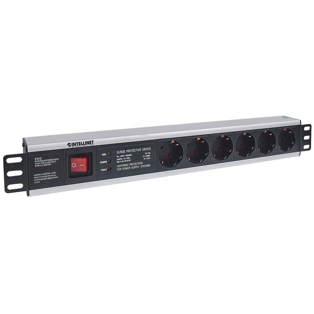 Immagine di Wall-mounted Rack Cabinet Intellinet 714143