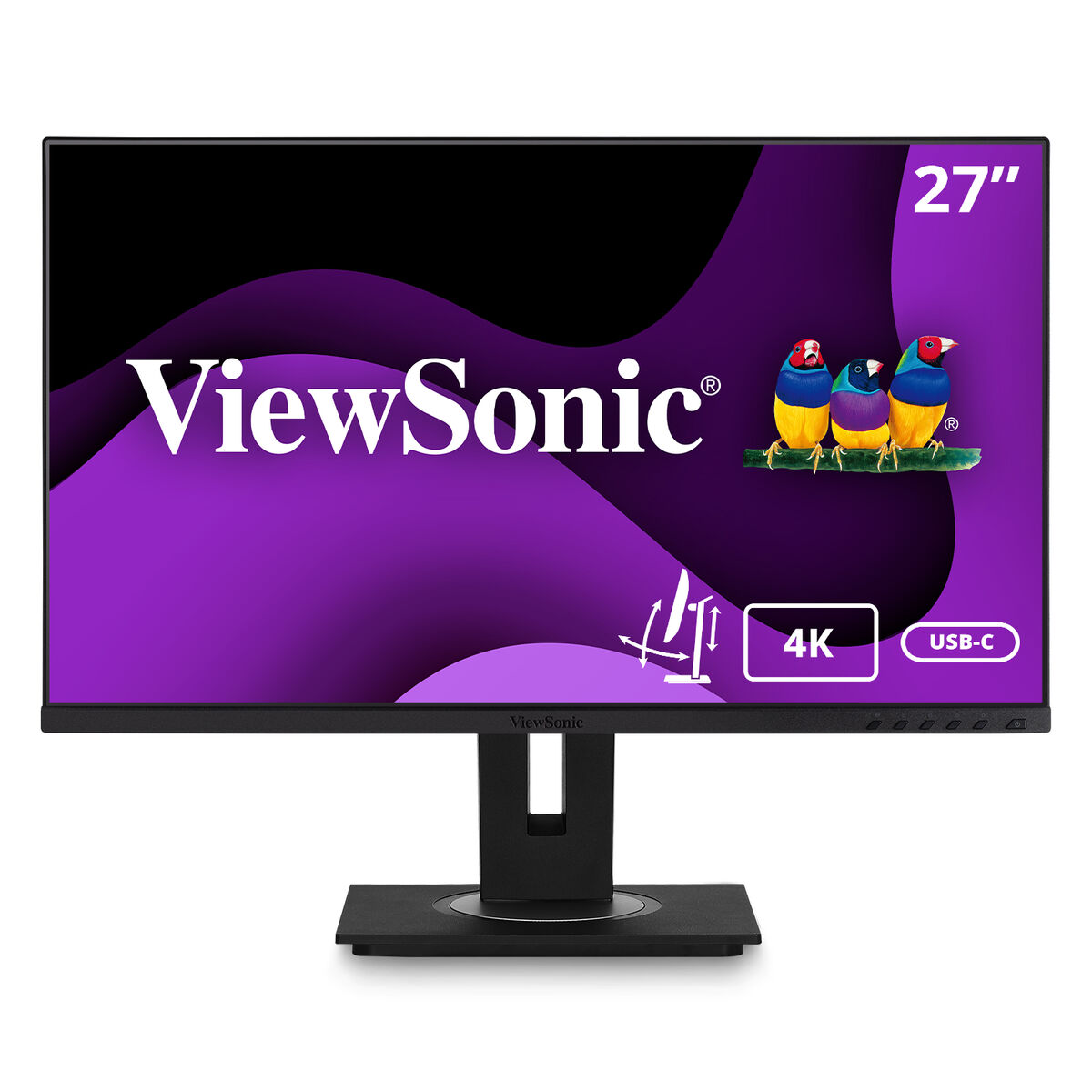 Écran ViewSonic 27" 4K Ultra HD IPS