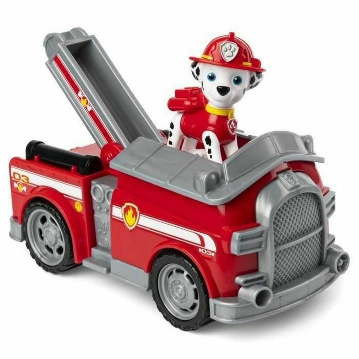 Camion de Pompiers The Paw Patrol Marshall