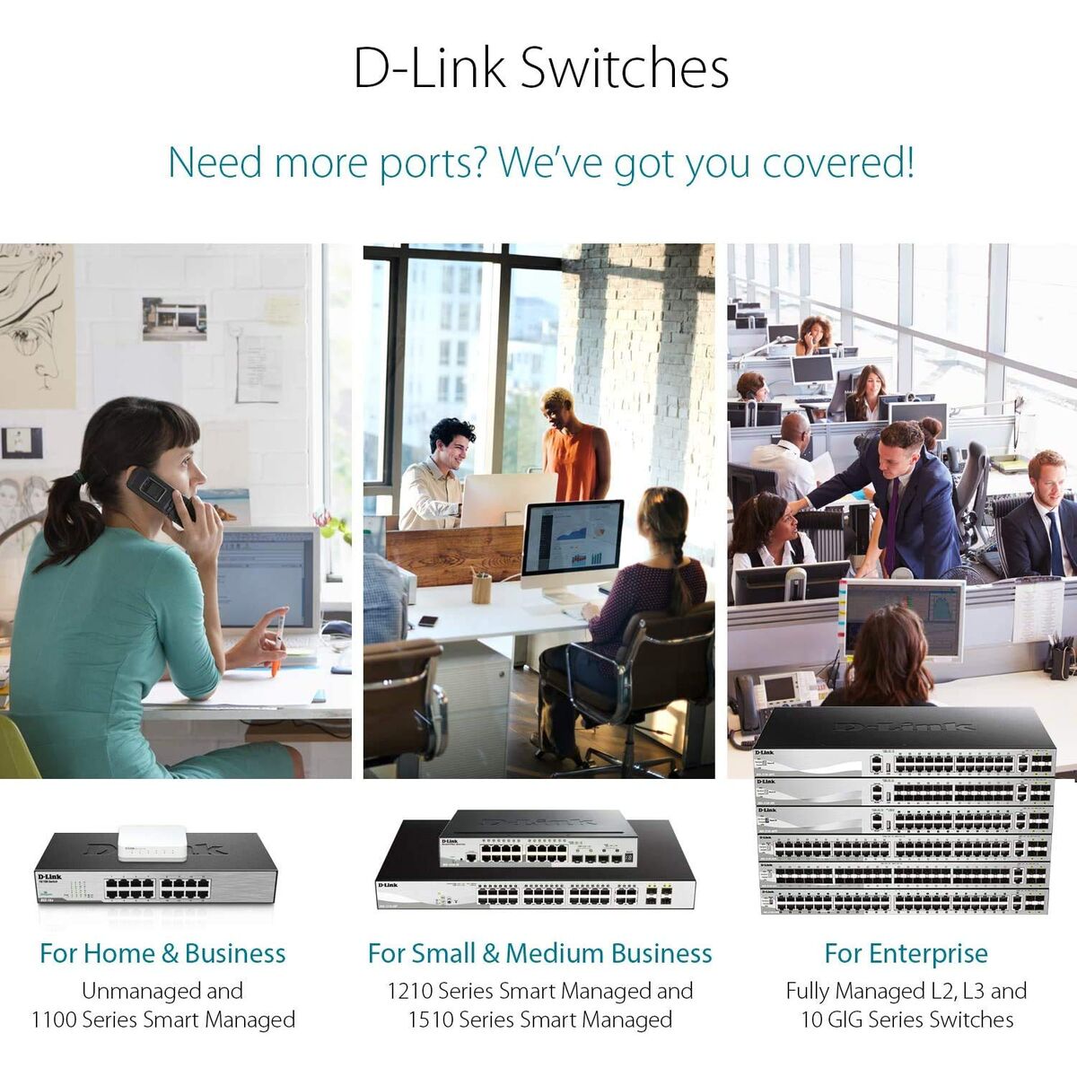 Picture of Switch D-Link DGS-1016D/E