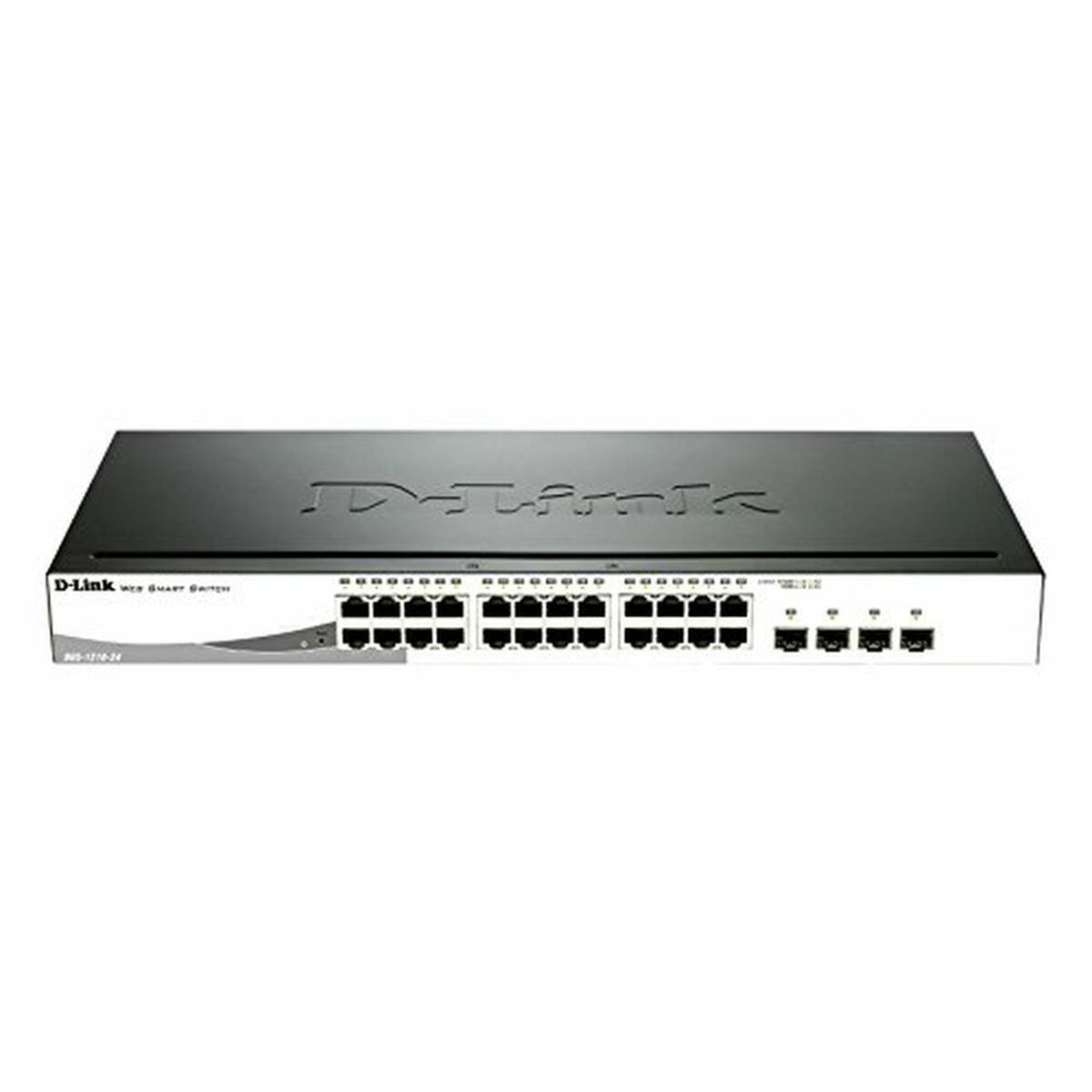 Switch D-Link DGS-1210-24/E 20 p 10 / 100 / 1000 Mbps 4 x SFP Sort