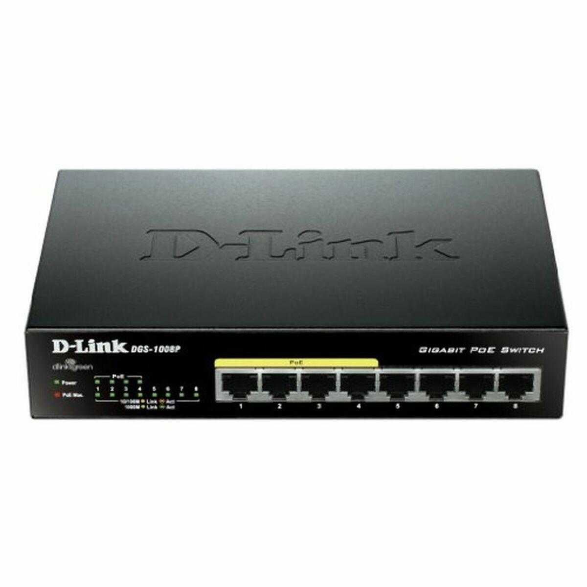 Picture of Switch D-Link DGS-1008P/E 16 Gbps