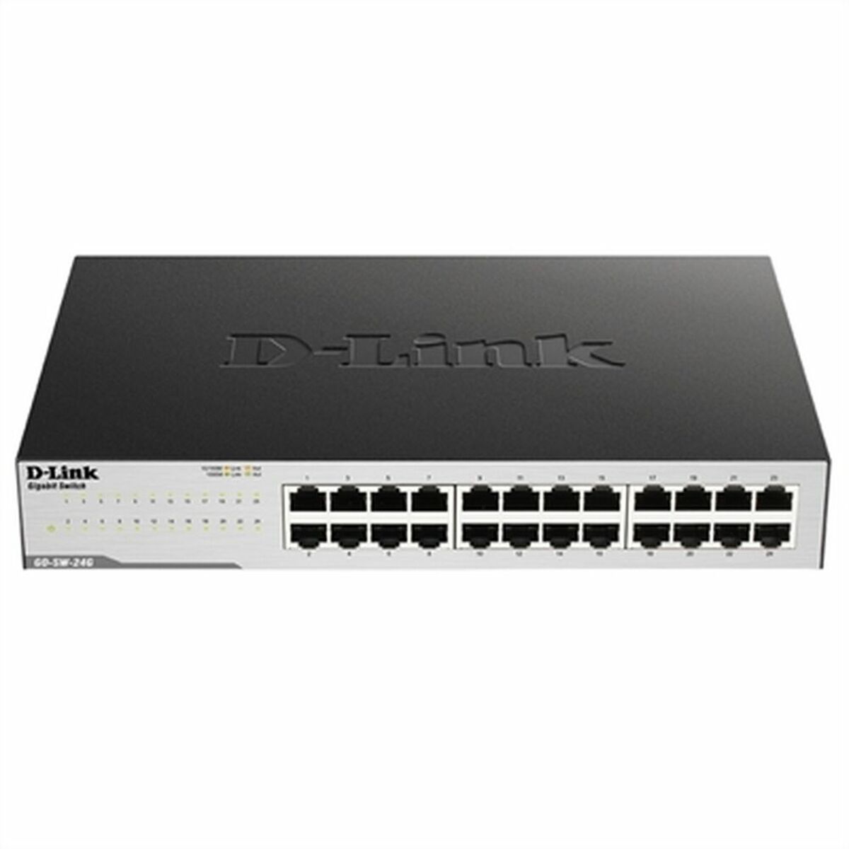 Switch til desktop D-Link GO-SW-24G/E LAN 10/100/1000 LED