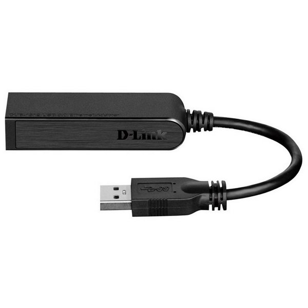 Adaptador de Red D-Link DUB-1312 LAN 1 Gbps USB 3.0 Negro