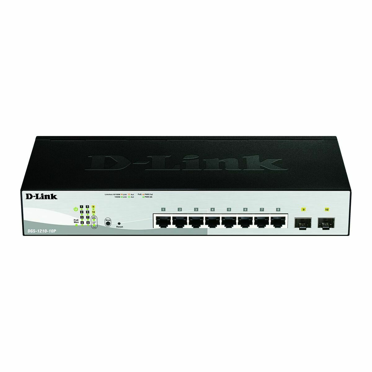 Switch D-Link DGS-1210-10P/E RJ45 x 8
