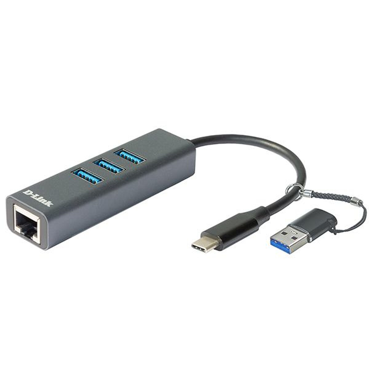 Afbeeldingen van USB Hub D-Link DUB-2332 Grey