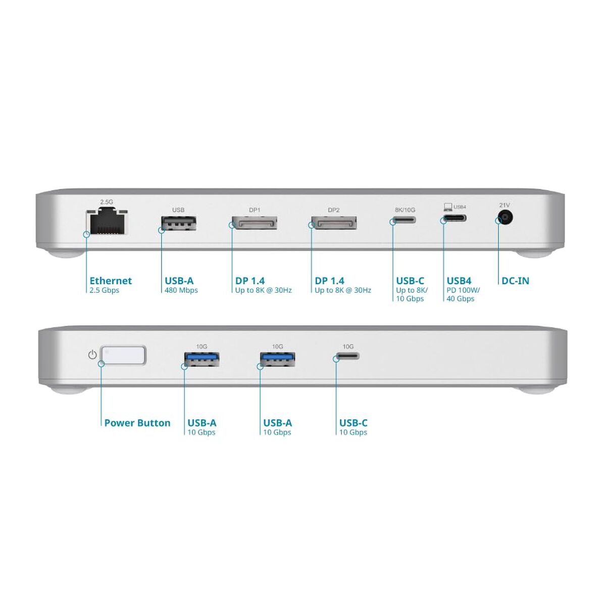 Bild von USB Hub D-Link DUF-901/E Grey 100 W