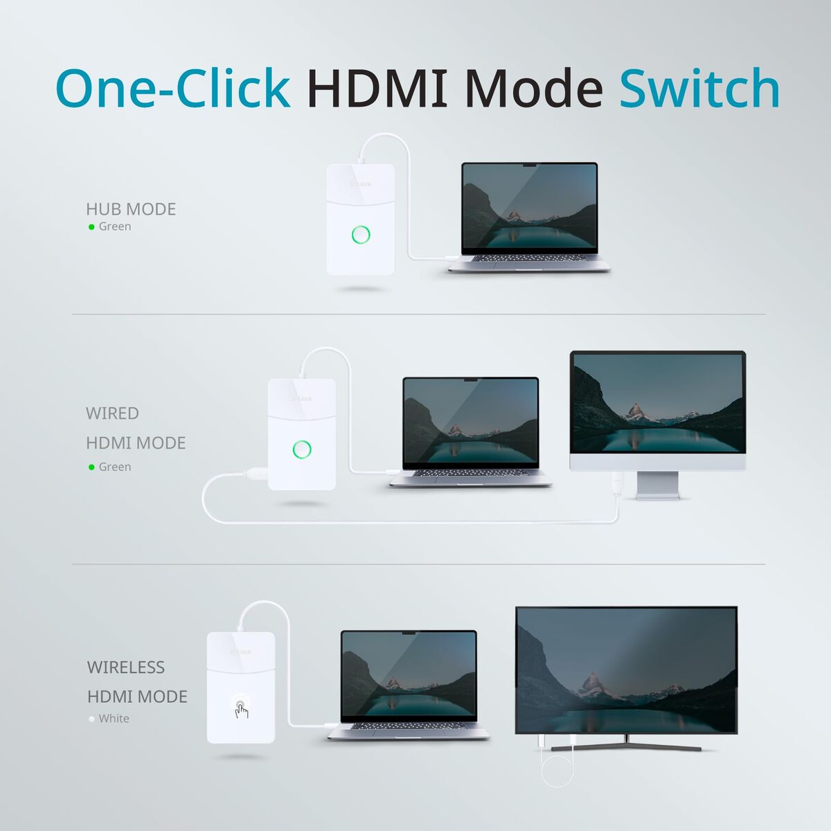 Bild von USB Hub D-Link DUP-501 White