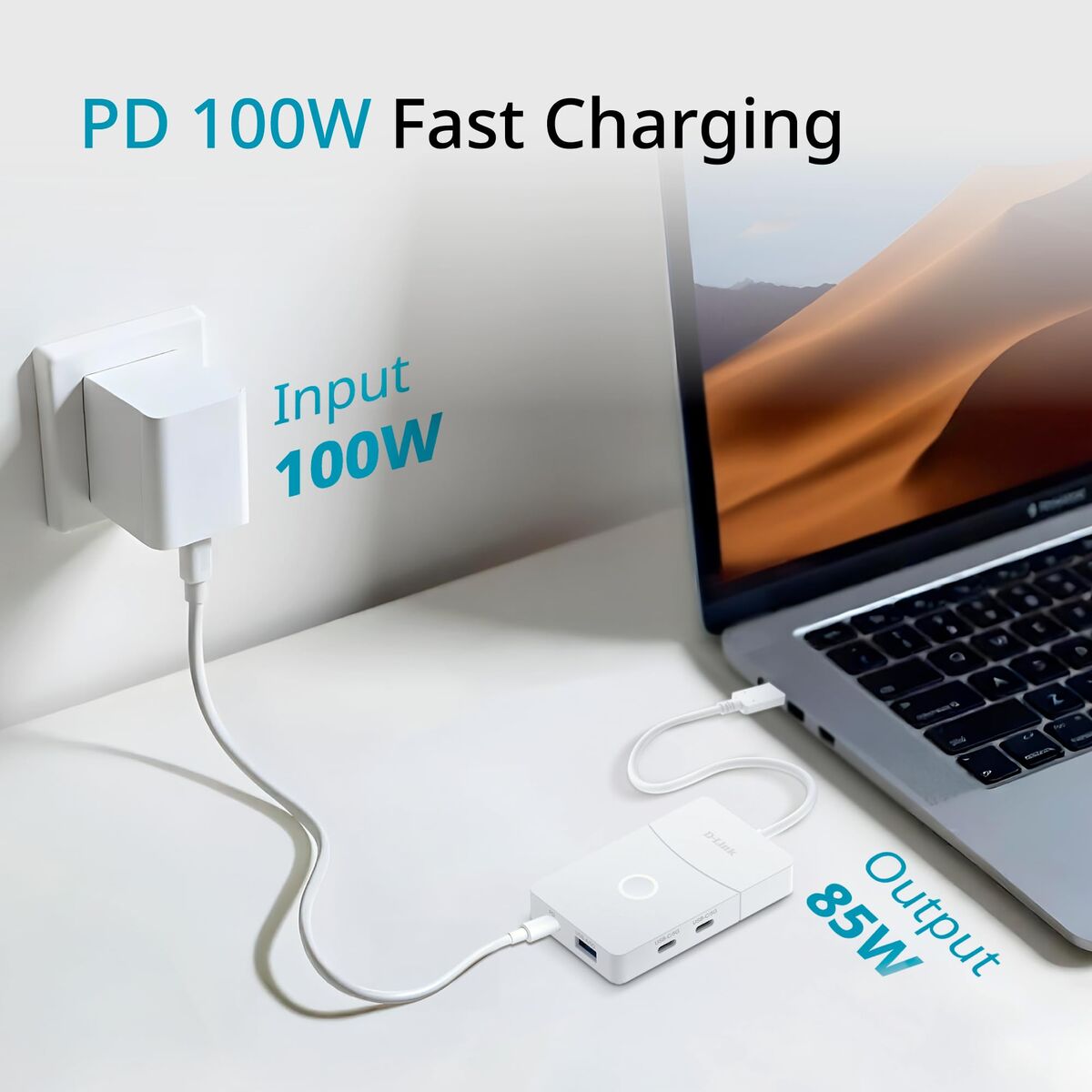 Bild von USB Hub D-Link DUP-501 White