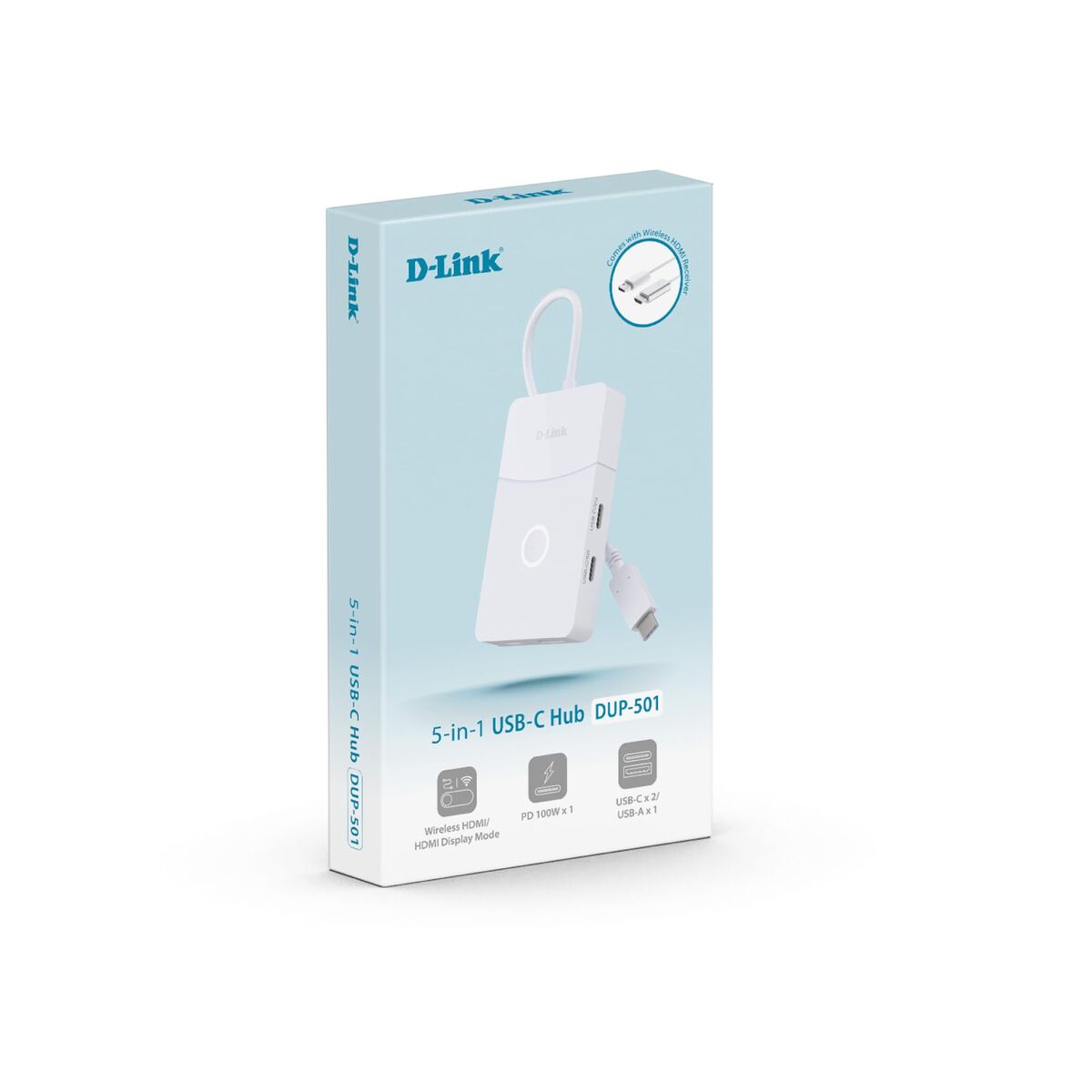 Bild von USB Hub D-Link DUP-501 White