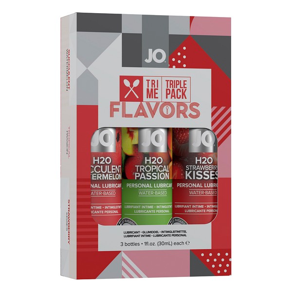 Flavored Lubricant Tri Me Flavors System Jo (3 pcs)