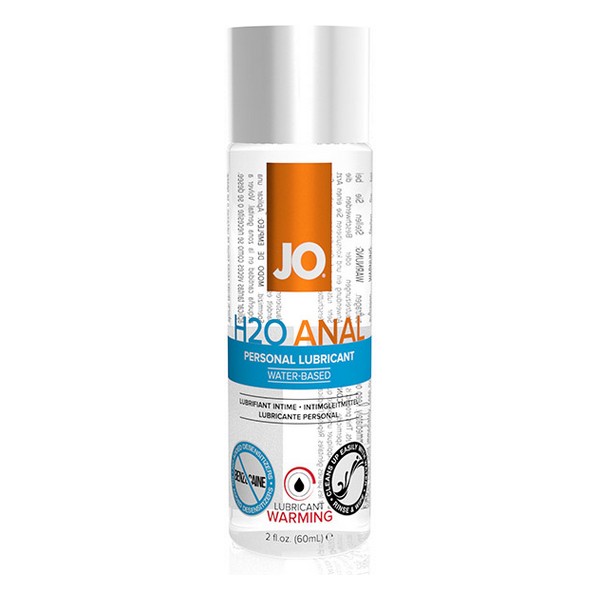 Lubrifiant Anal H2O Chauffant 60 ml System Jo SJ40109