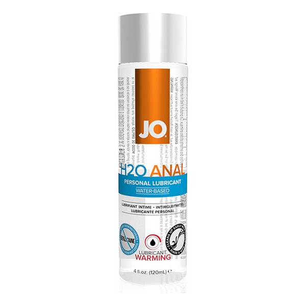 Lubrifiant Anal H2O Chauffant 120 ml System Jo 40110
