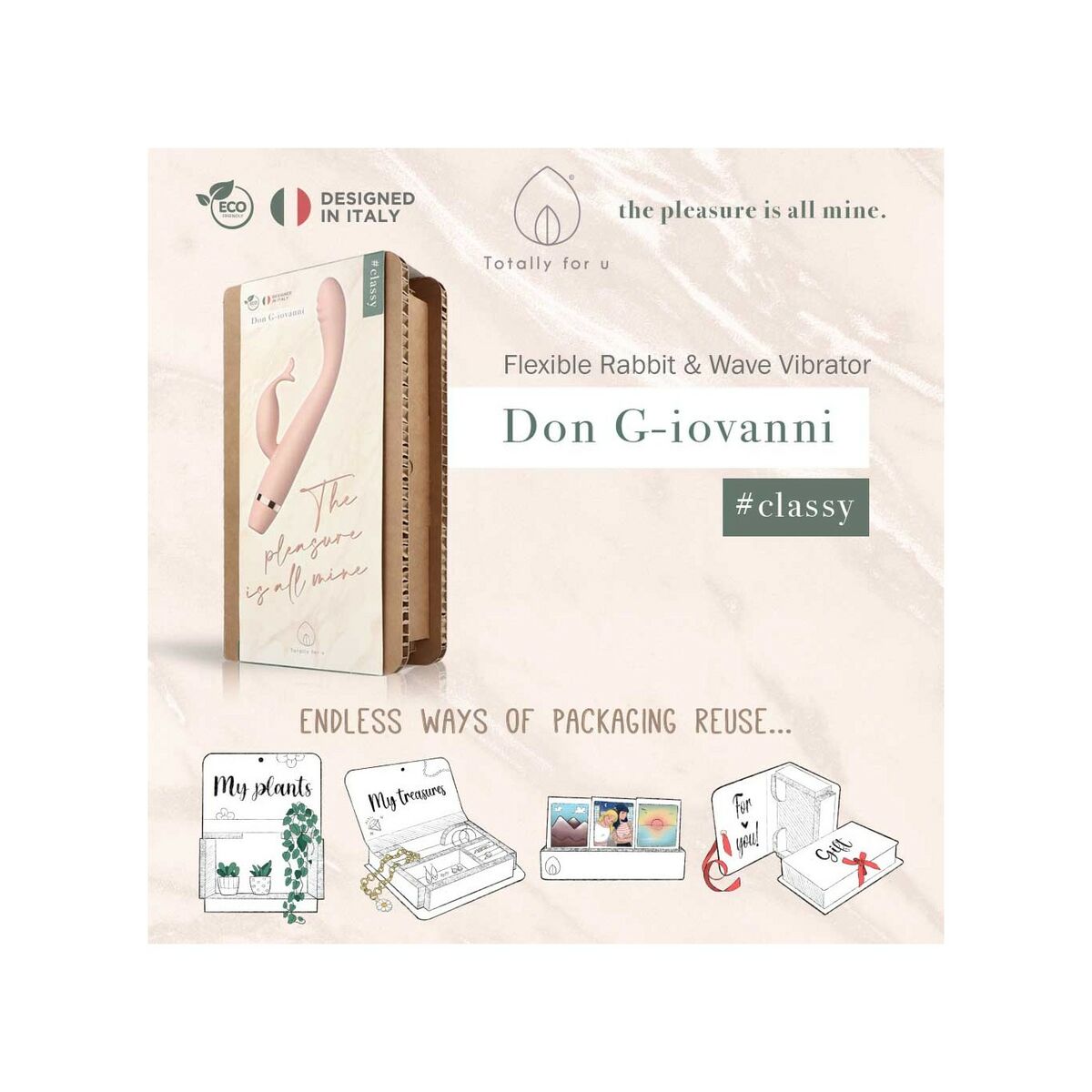 Vibrátor na bod G Totally For U