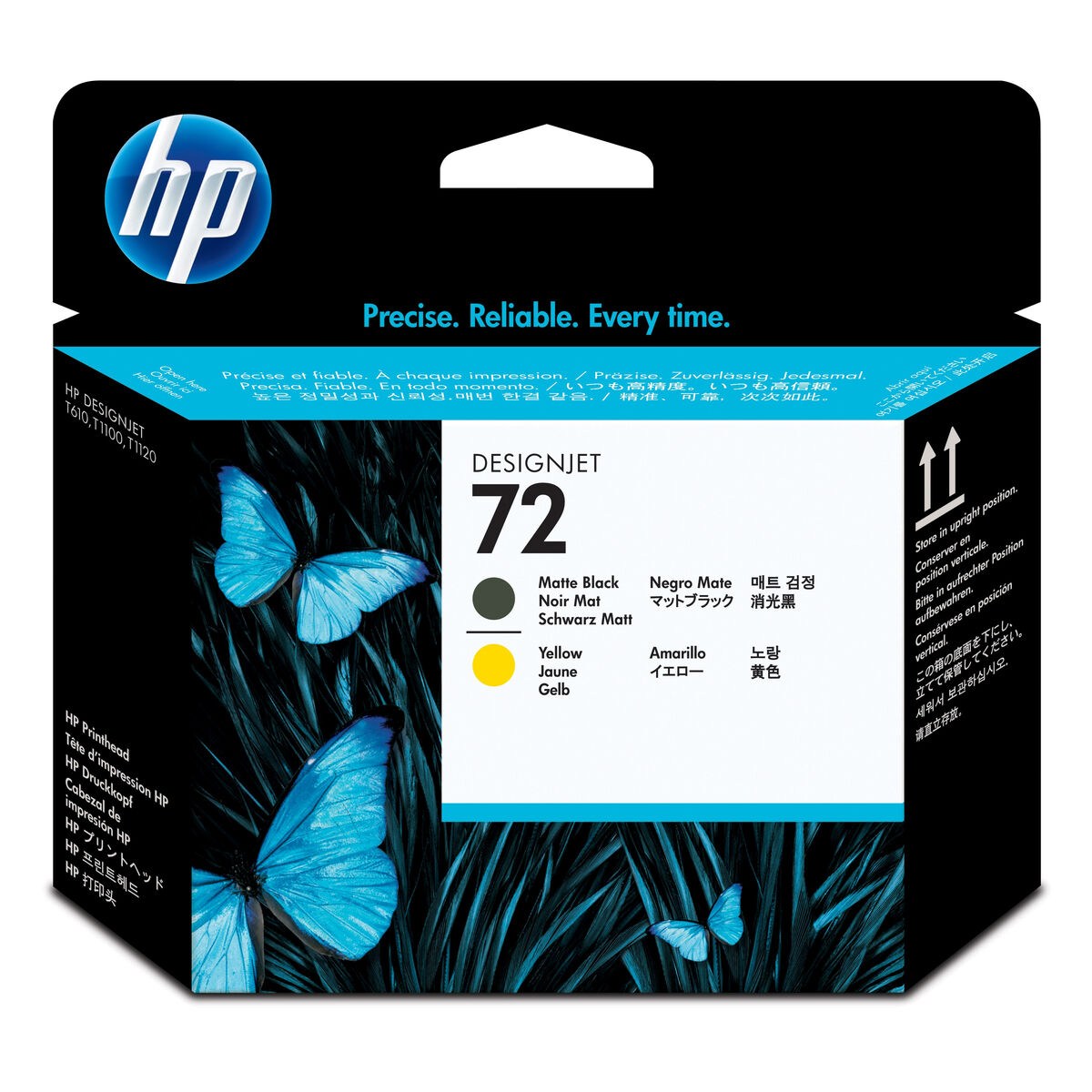 Afbeeldingen van Original Ink Cartridge HP HP 72 Black/Yellow