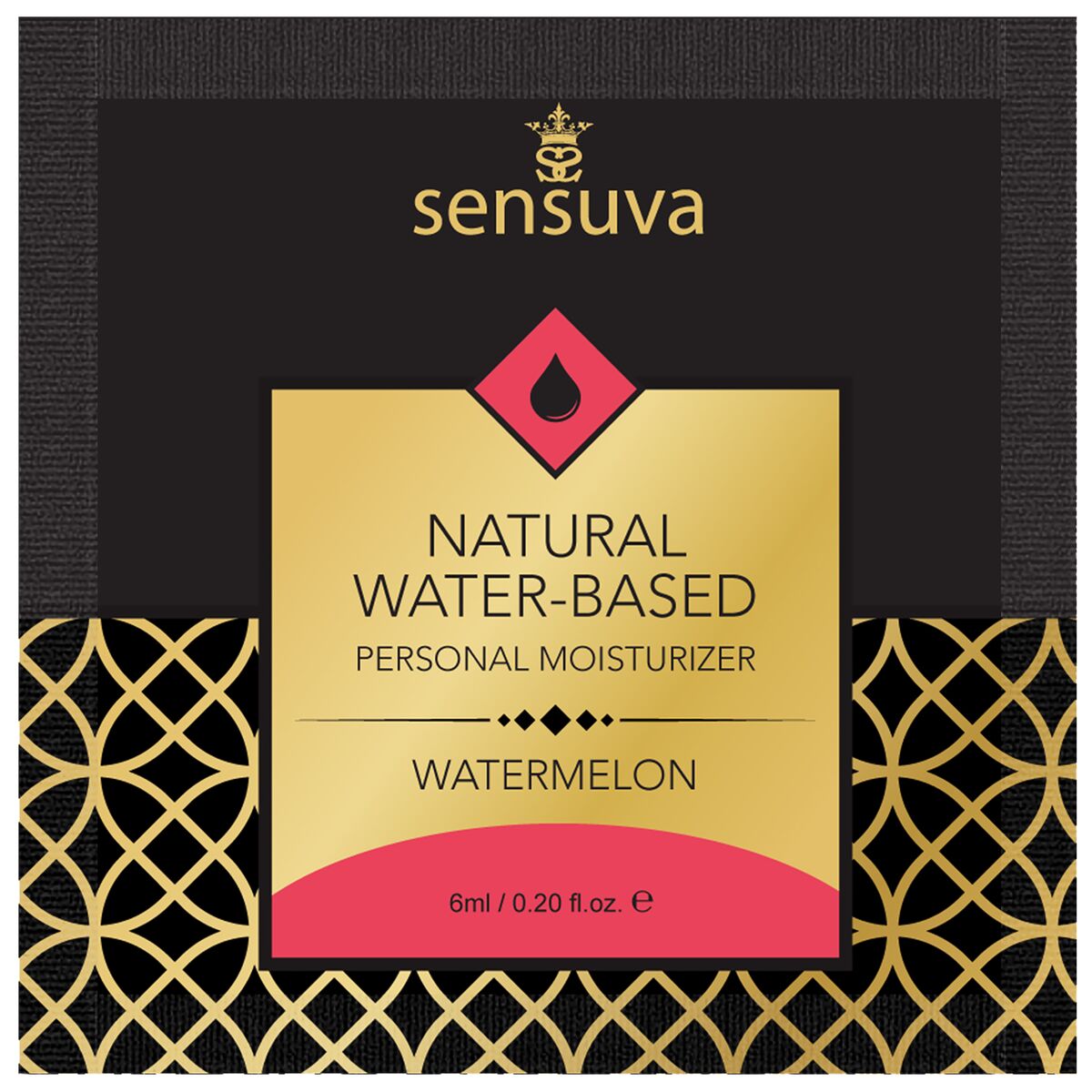 Lubrifiant Sensuva Pastèque 6 ml