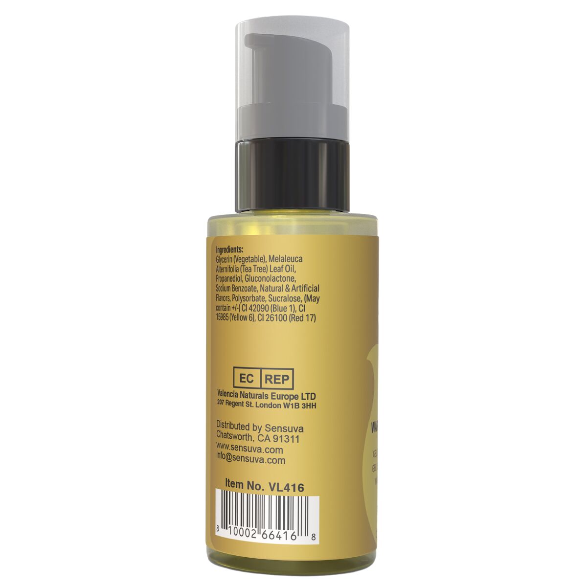 Image secondaire de Huile de massage érotique Sensuva Piña Colada 59 ml