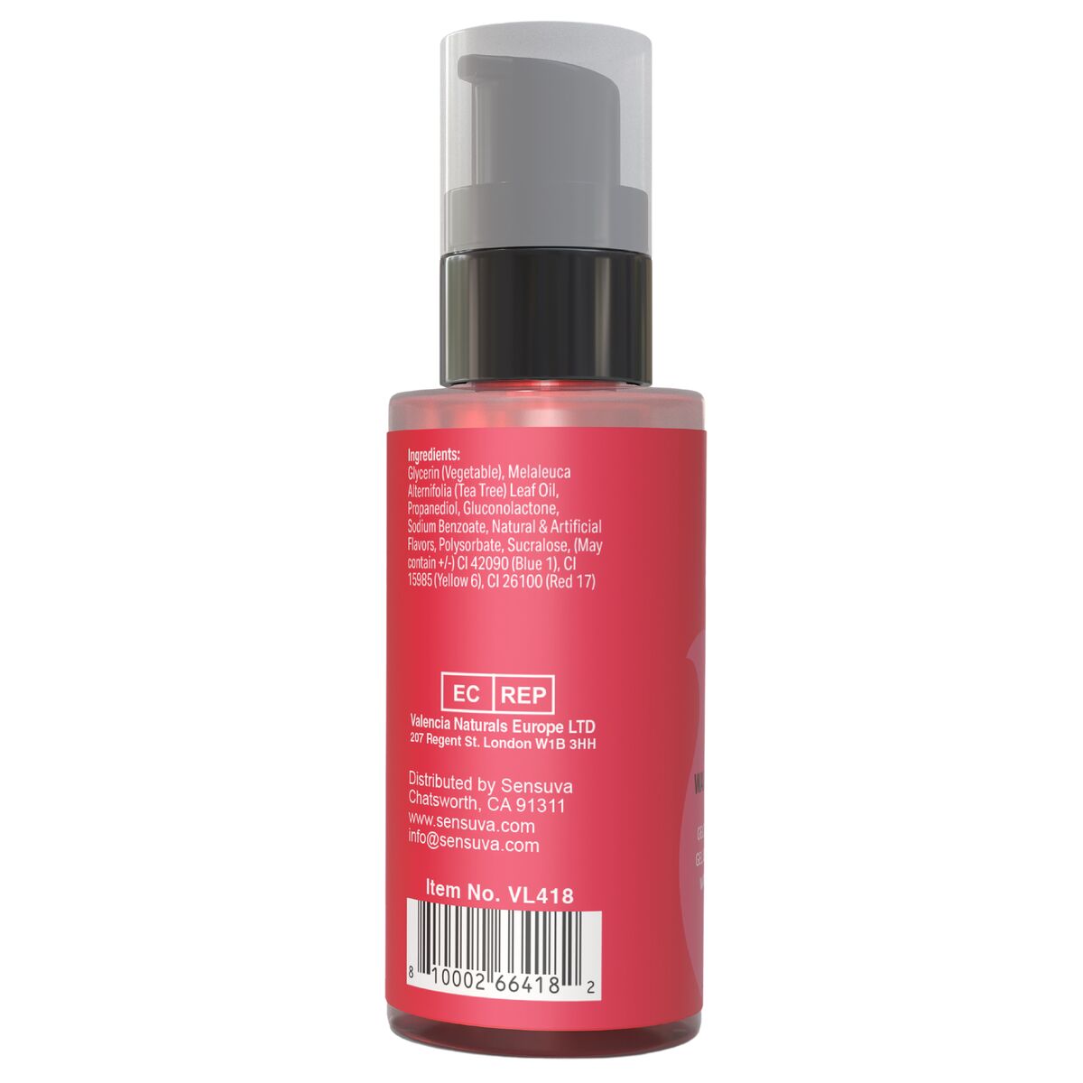 Image secondaire de Gel de Massage Sensuva Fraise 59 ml