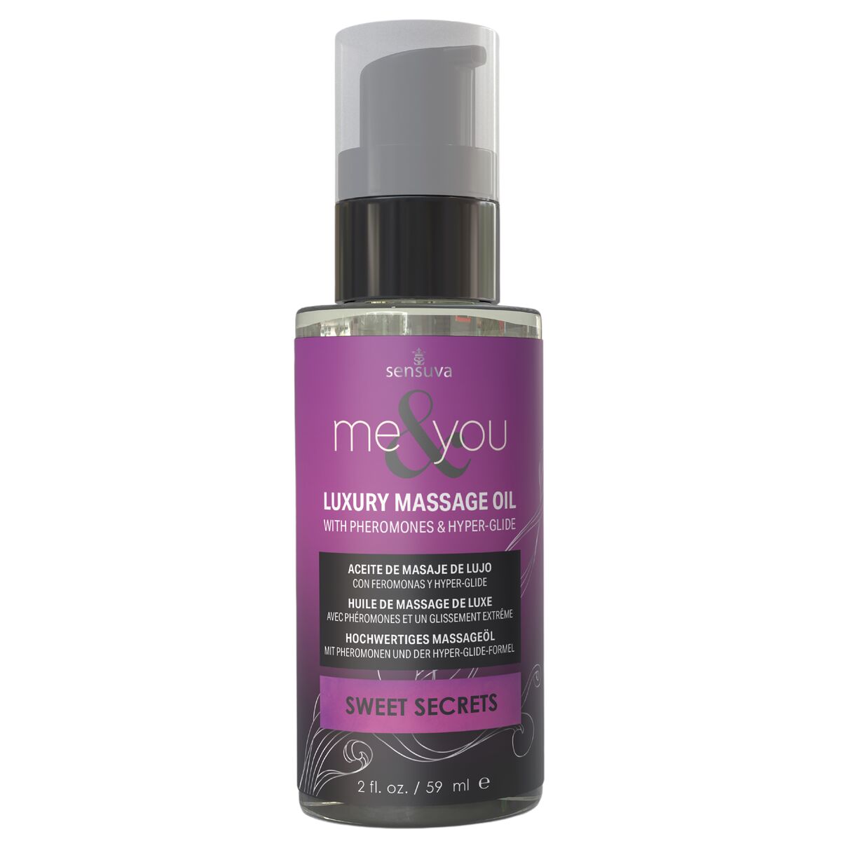 Huile de massage érotique Sensuva SWEET SECRETS 59 ml