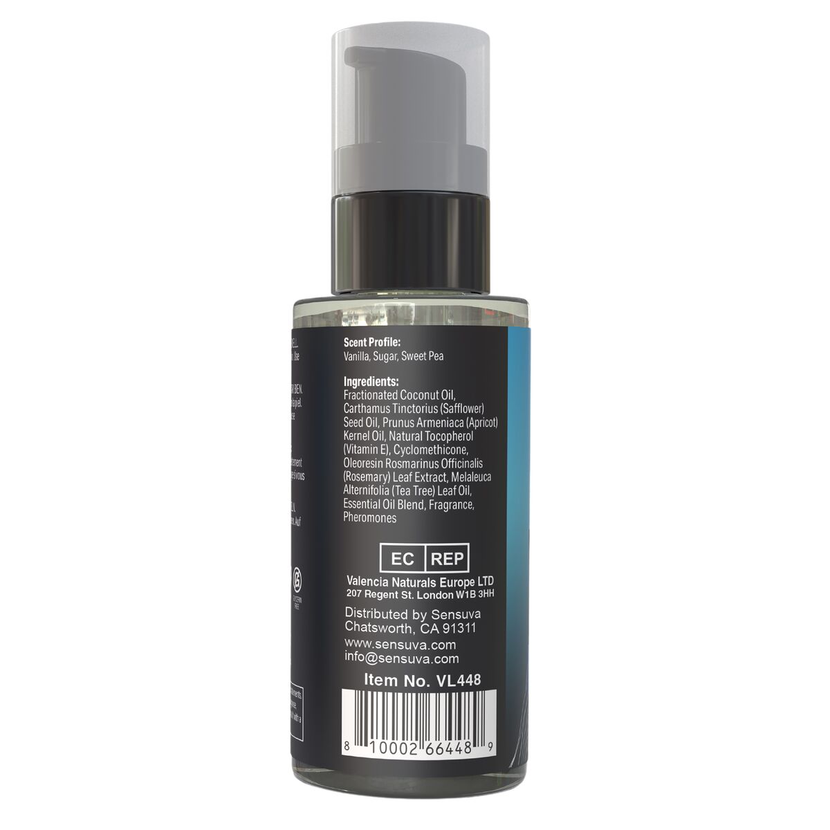 Image secondaire de Huile de massage érotique Sensuva SWEET TEMPTATION Fruits exotiques 59 ml