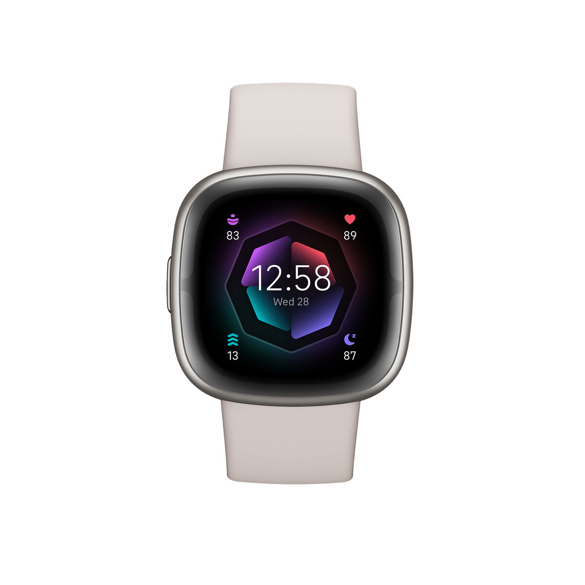 Afbeeldingen van Smartwatch Google Sense 2 White 1,58"