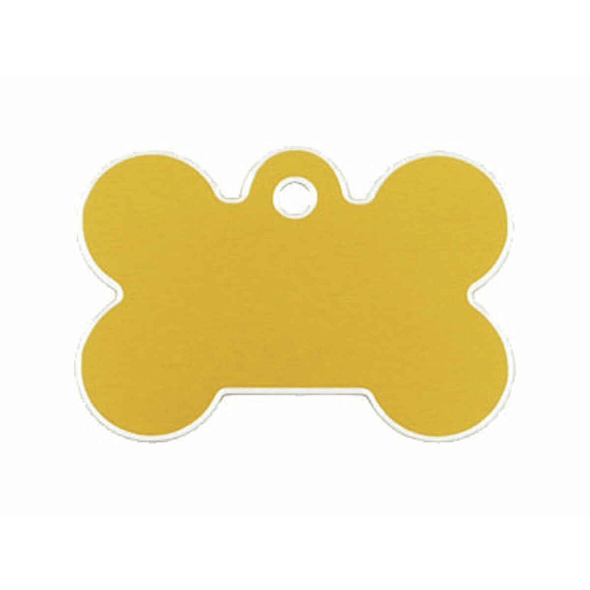 Identification plate Imarc Bone Yellow Golden Identification plate Imarc Bone Yellow Golden