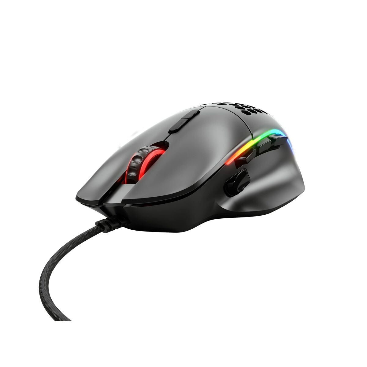 Afbeeldingen van Mouse NO NAME GLO-MS-I-MB Black Multicolour 19000 DPI