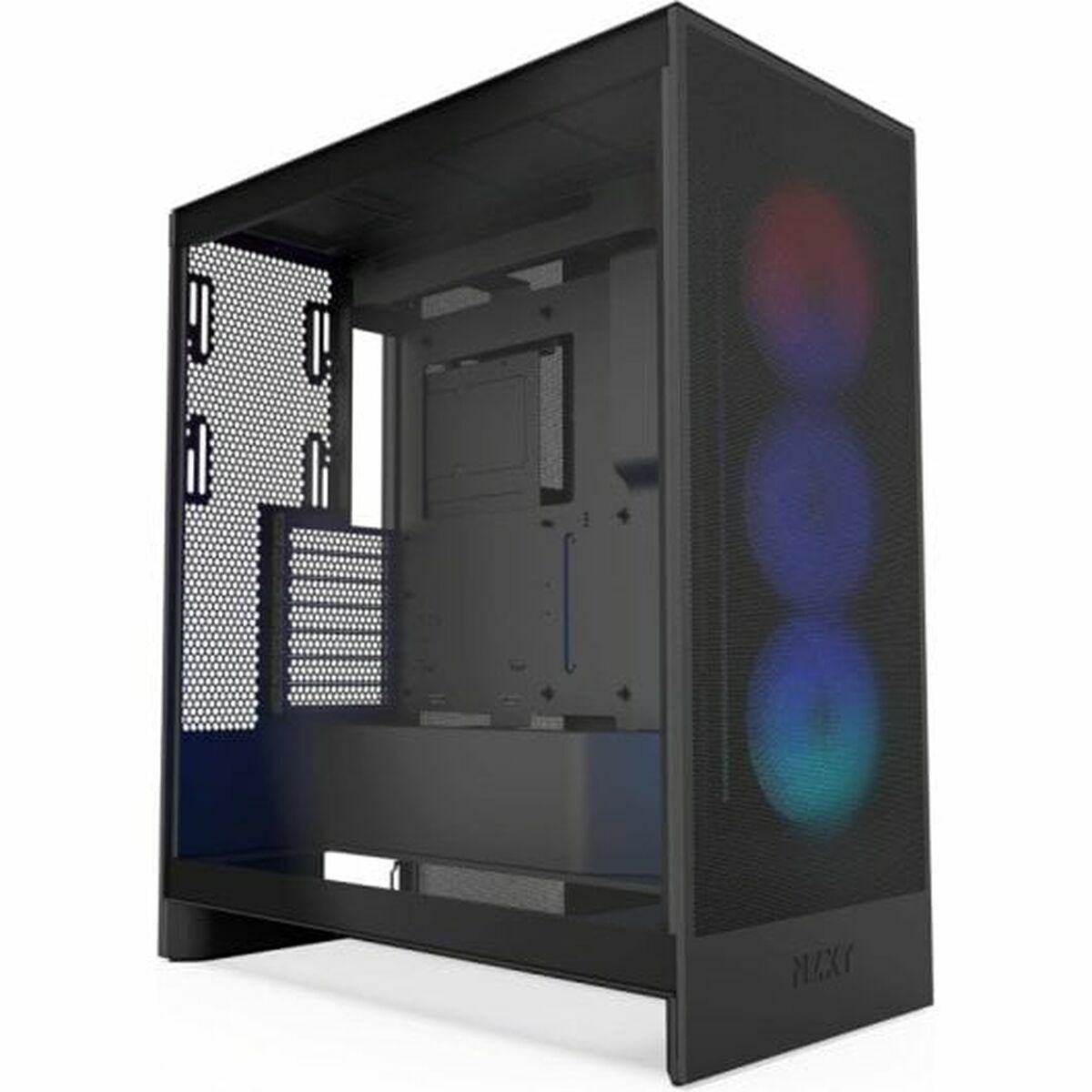 Afbeeldingen van ATX Semi-tower Box NZXT H7 Flow RGB Midi Black