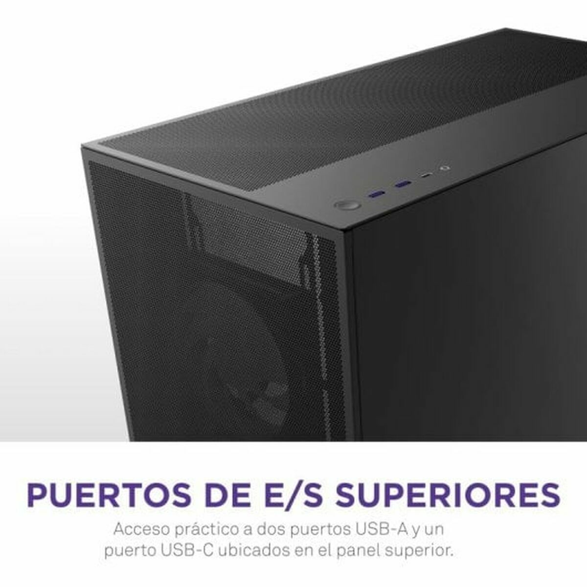 Afbeeldingen van ATX Semi-tower Box NZXT H7 Flow RGB Midi Black