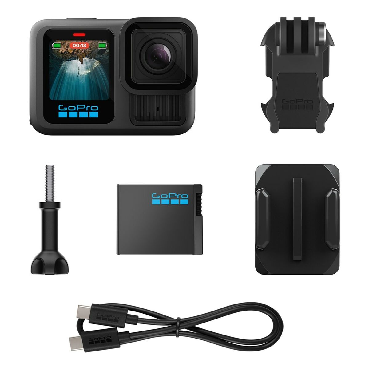 Afbeeldingen van Sports Camera GoPro CHDRB-131-RW Black