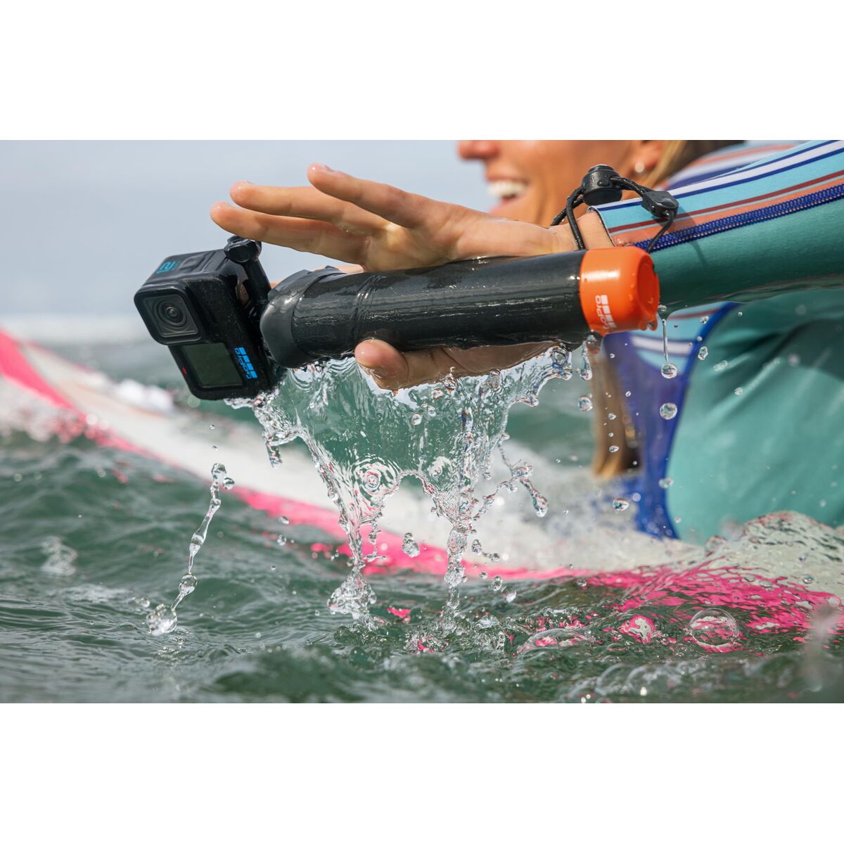 Bild von Floating Selfie Stick for Sports Camera GoPro THE HADLER