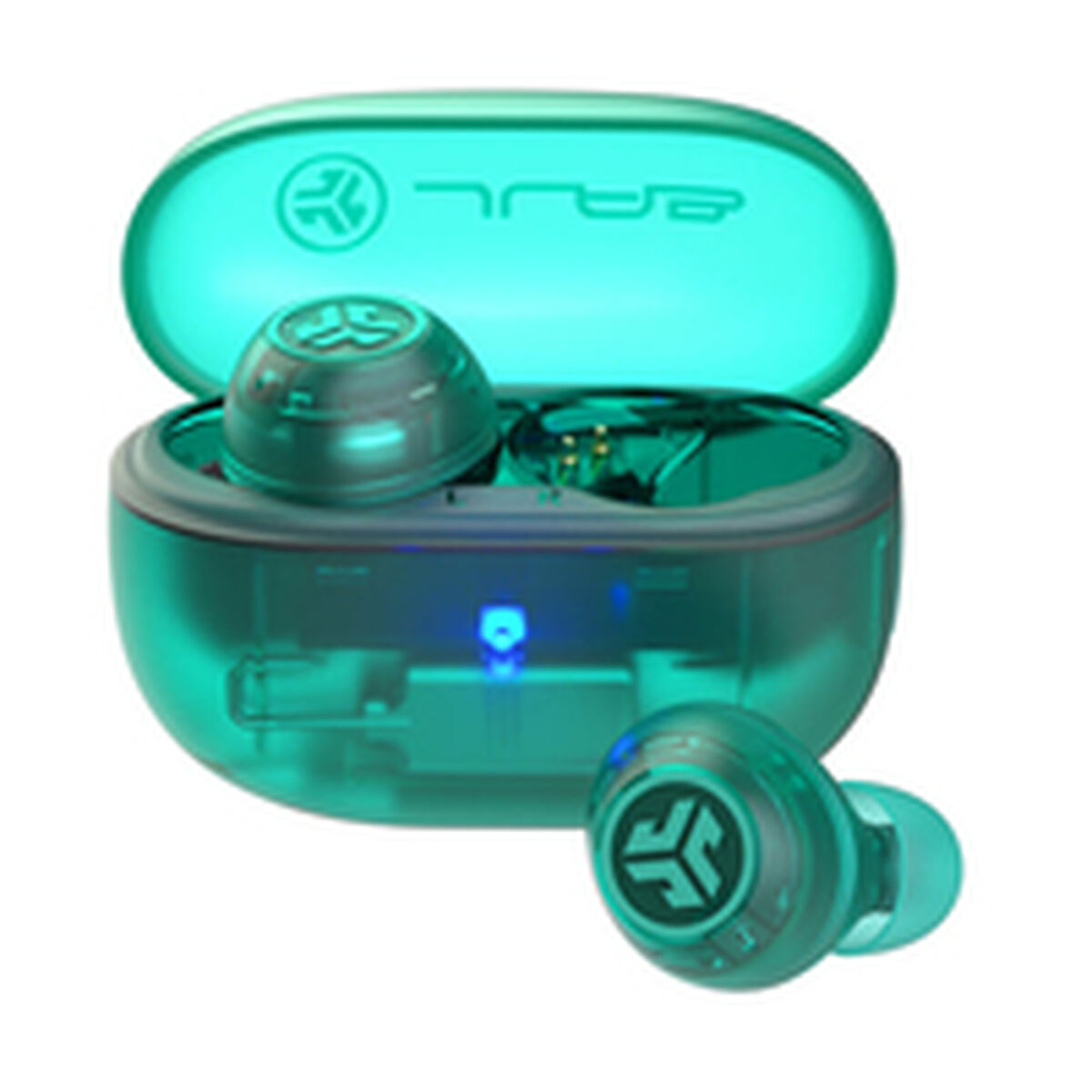 Image secondaire de Écouteurs Sans Fil avec Étui de Charge JLab IEUEBGOANCRTRATEL124 Turquoise