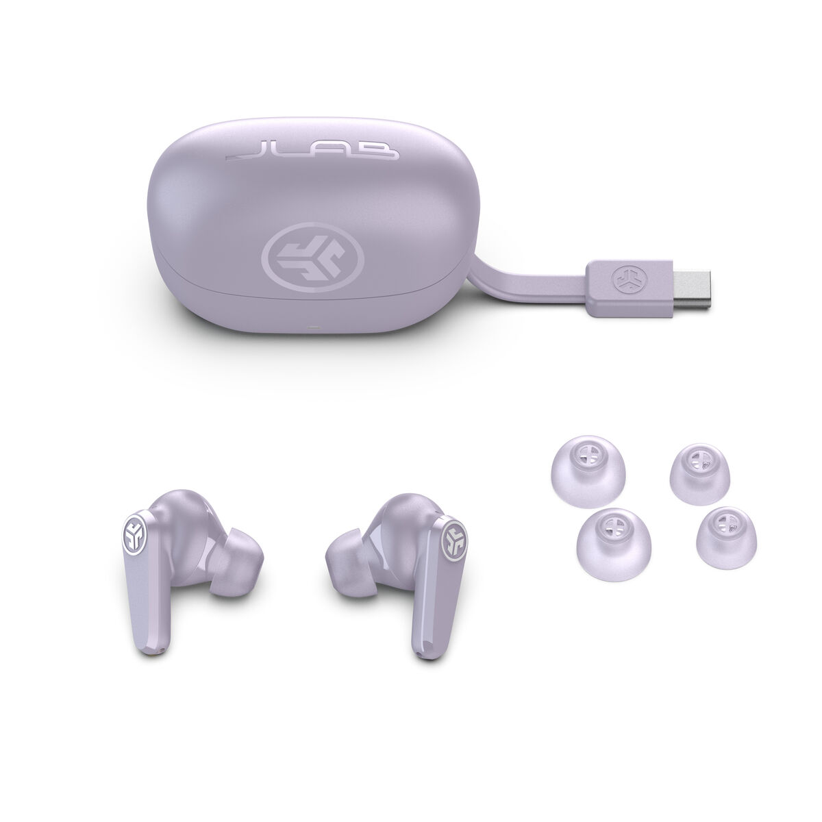 Afbeeldingen van Wireless Earphones with Charging Case JLab IEUEBGOPODSRLLC124