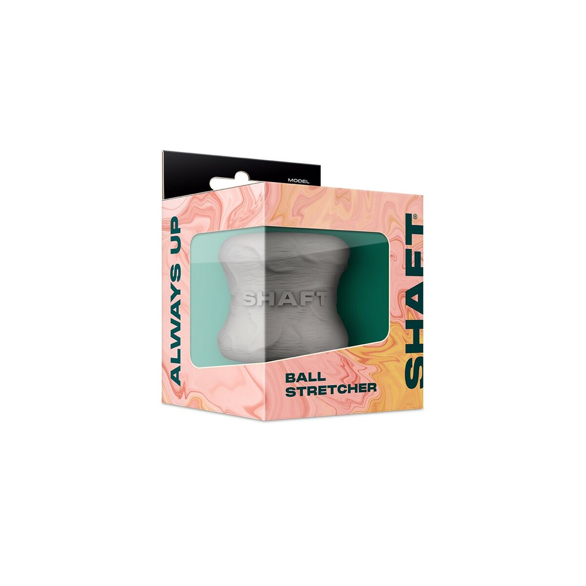 Gumových kroužků na penis Shaft Šedý