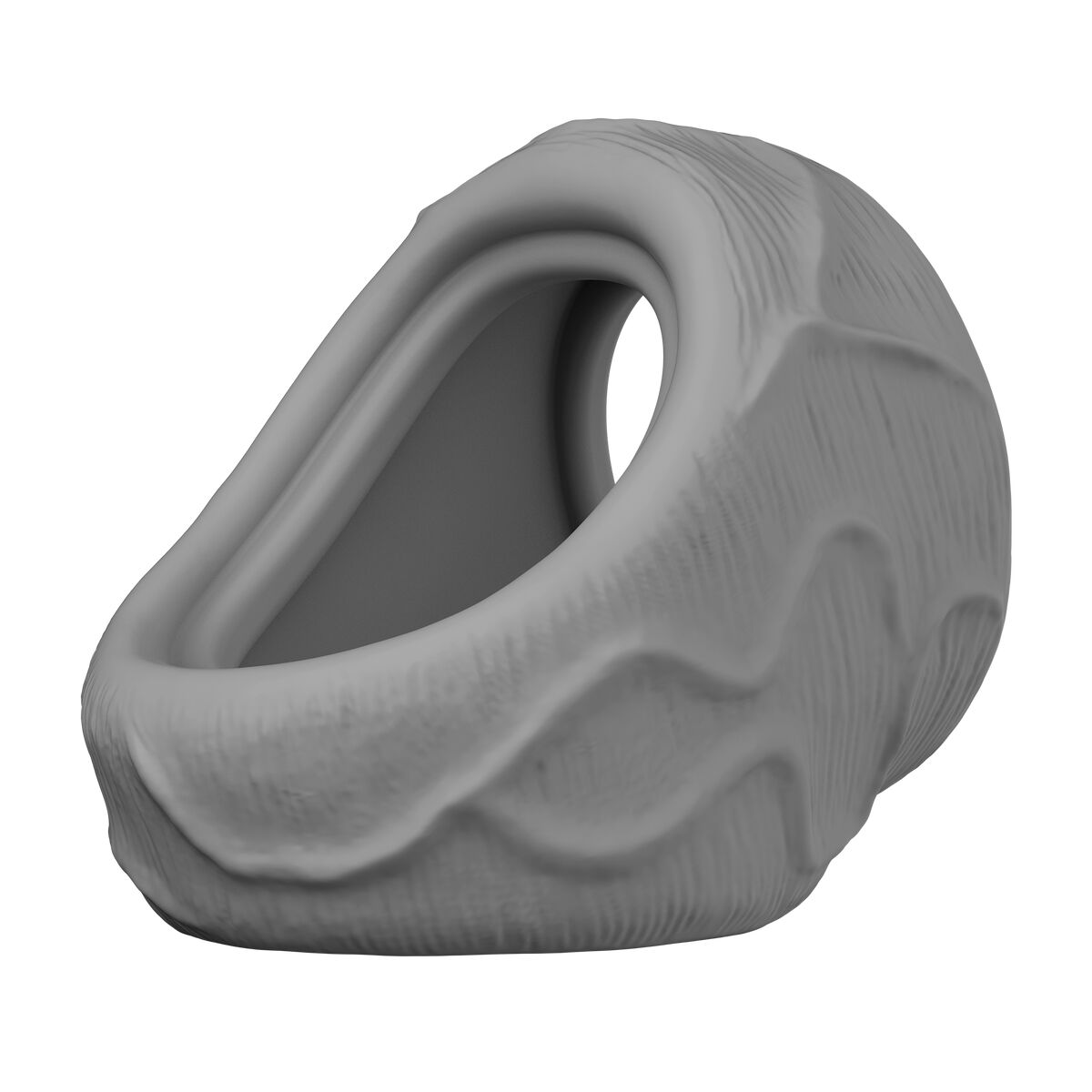 Gumových kroužků na penis Shaft Šedý (Jednotná velikost)