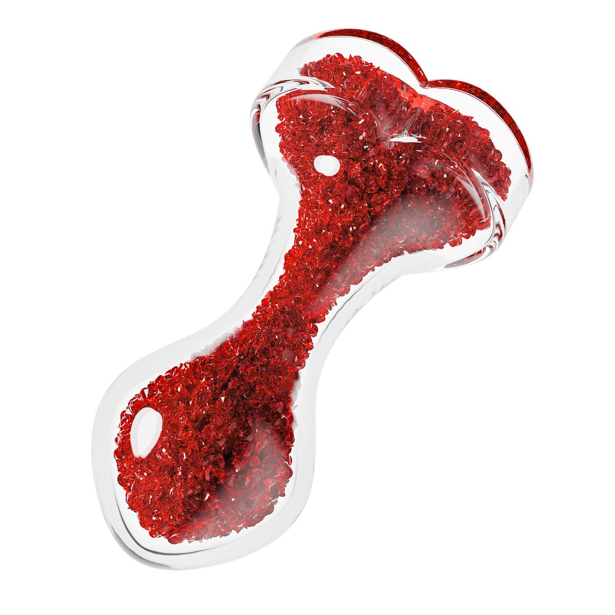 Anální kolík Blush Oh My Gem Červený