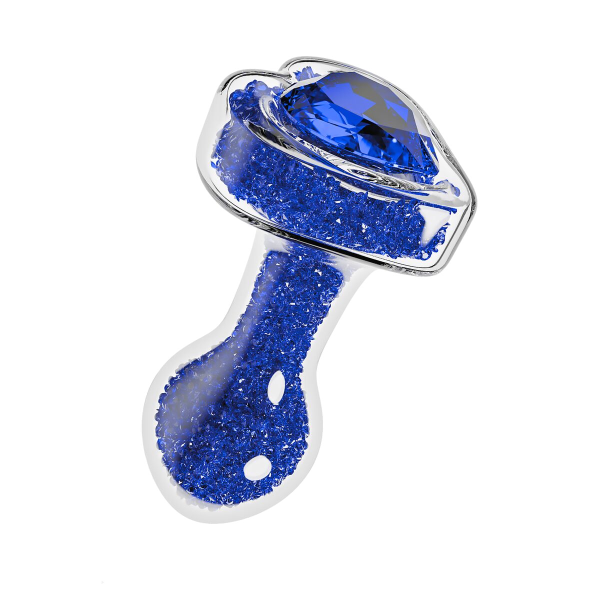 Image secondaire de Plug Anal Blush Oh My Gem Bleu
