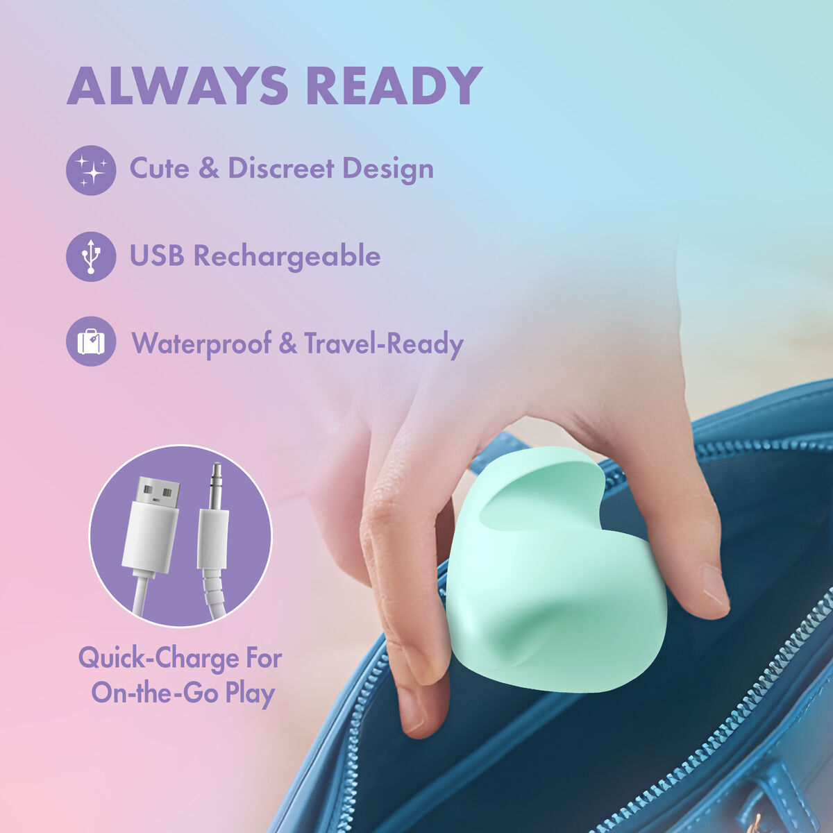 Masér Blush Play with me Zelená