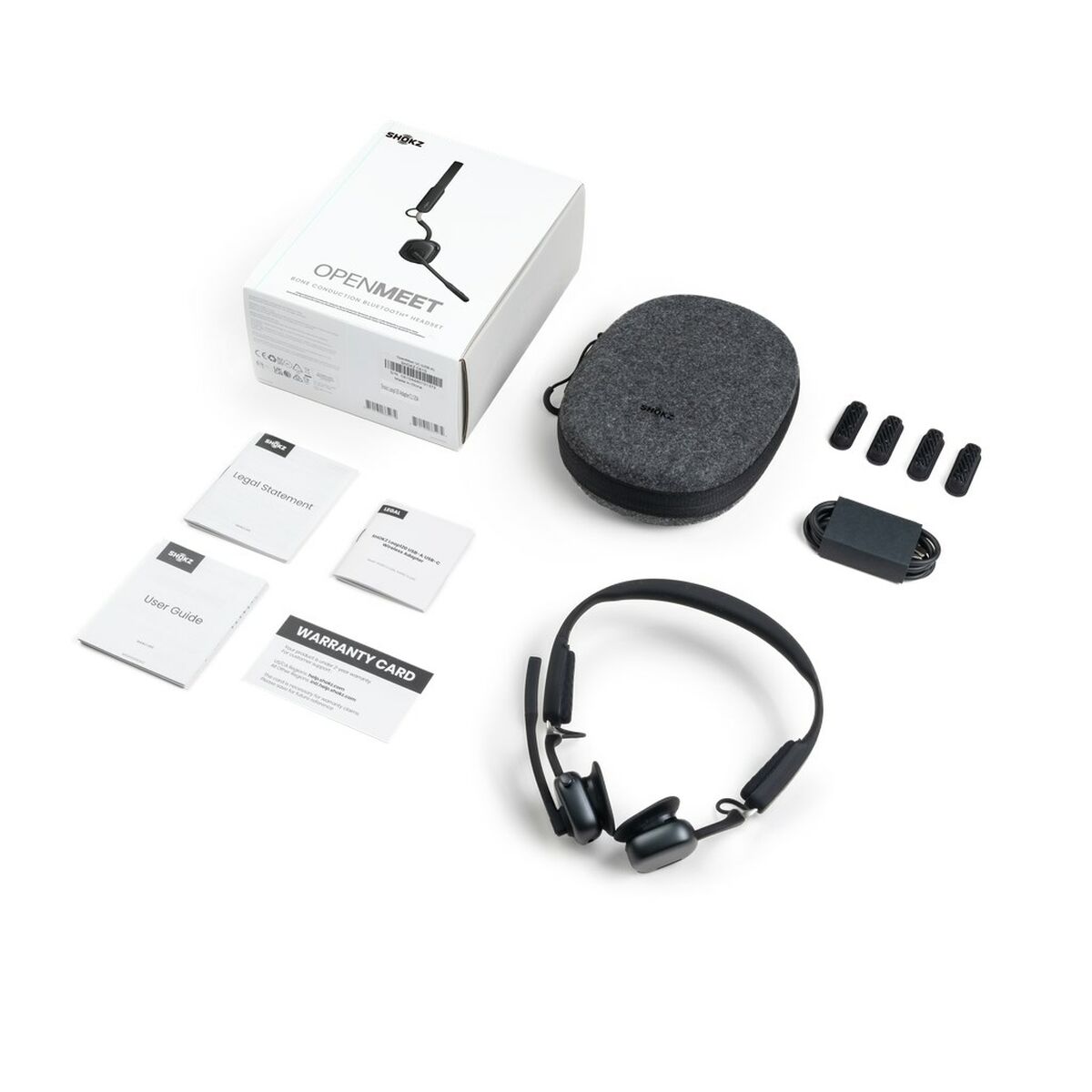 Image secondaire de Casques Sans Fil Shokz C610-AN-BK-EU Noir