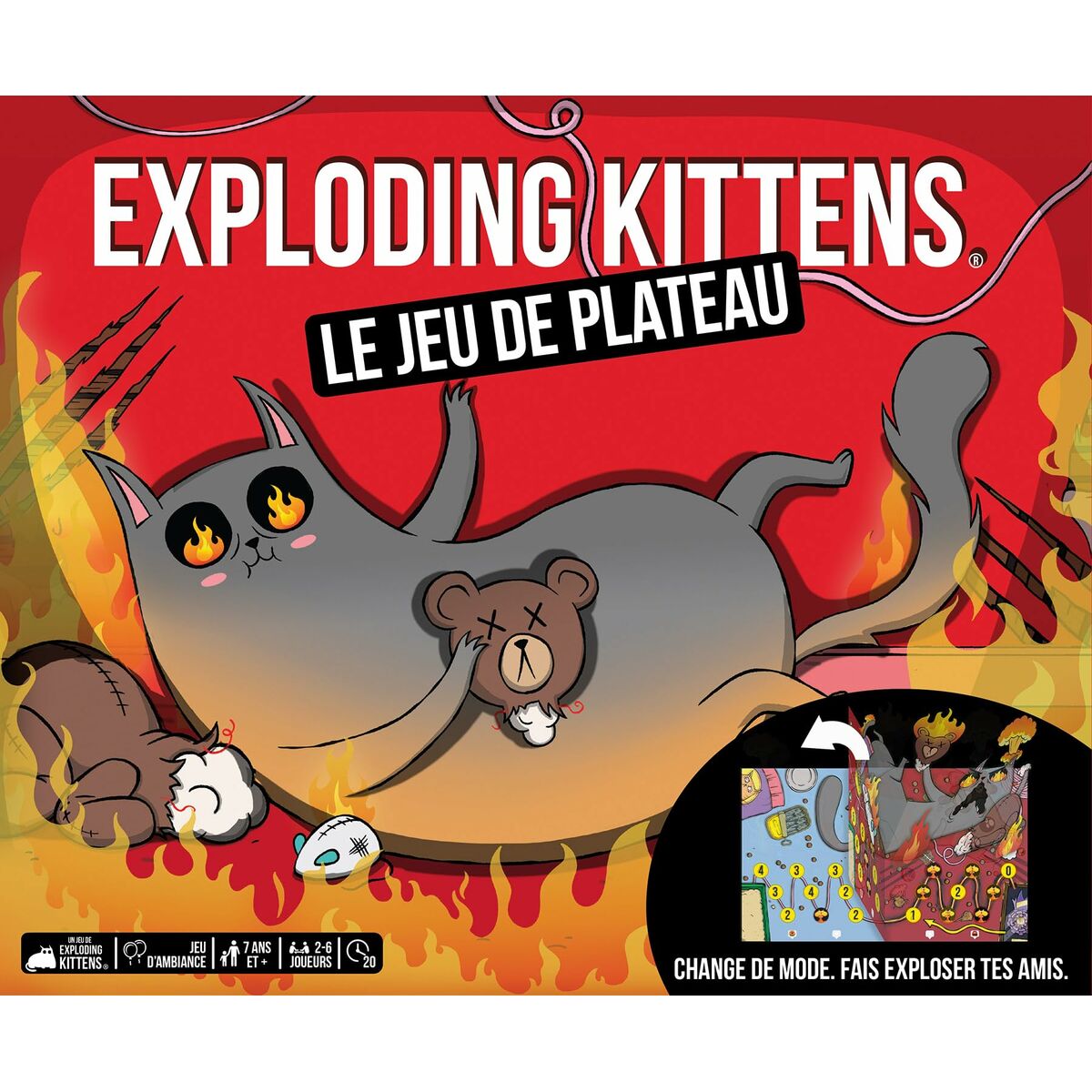 Bordspel Asmodee Exploding Kittens 31 x 8 x 26 cm