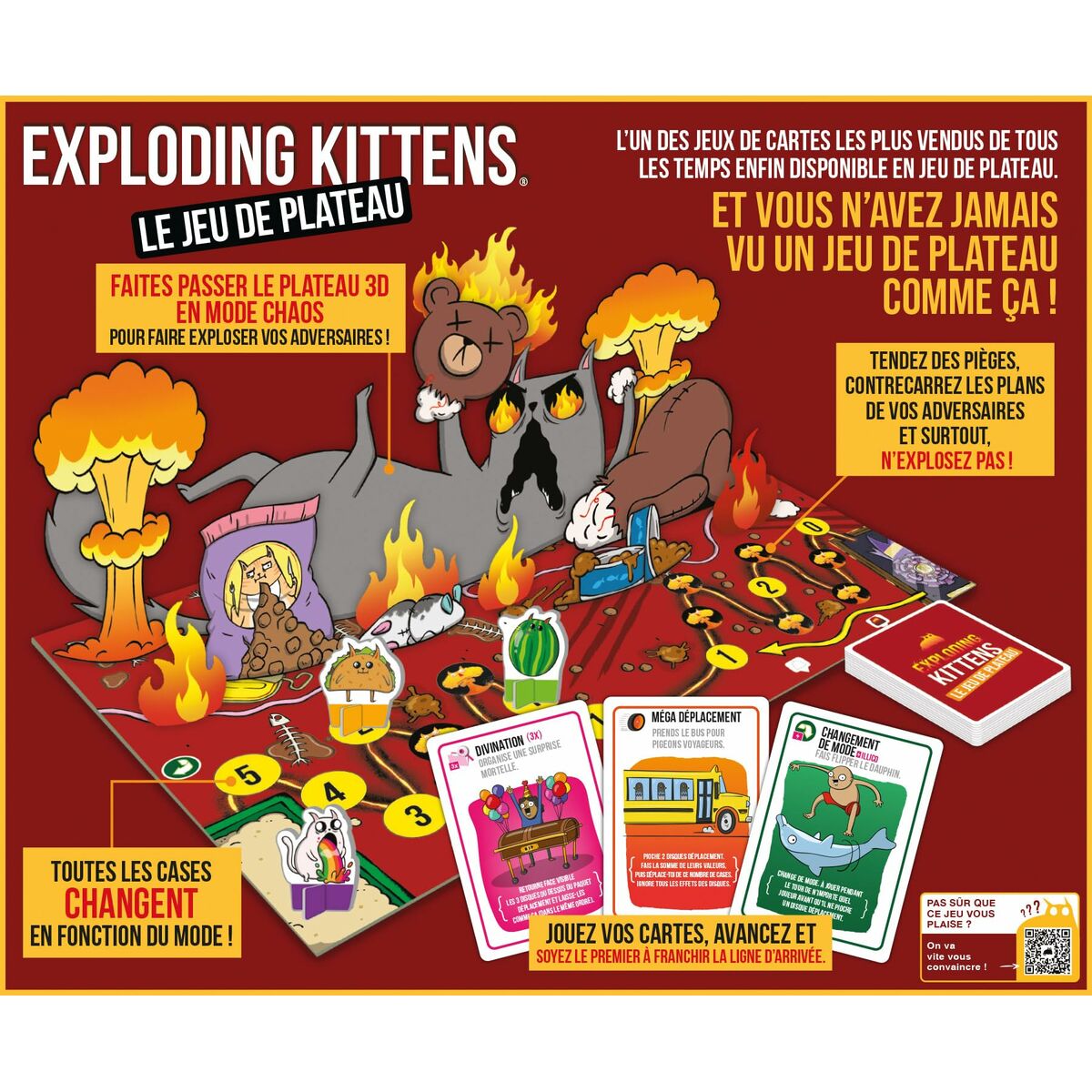 Bordspel Asmodee Exploding Kittens 31 x 8 x 26 cm