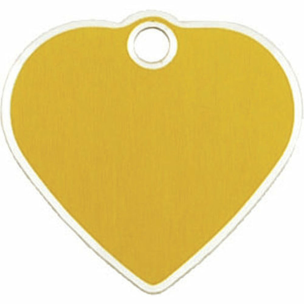 Identification plate for collar Imarc Golden Heart Aluminium, view 2