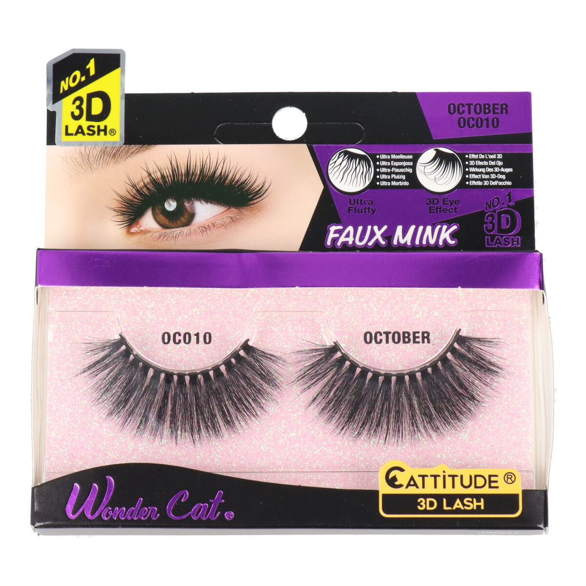 Faux cils Ebin New York Wonder Cat October