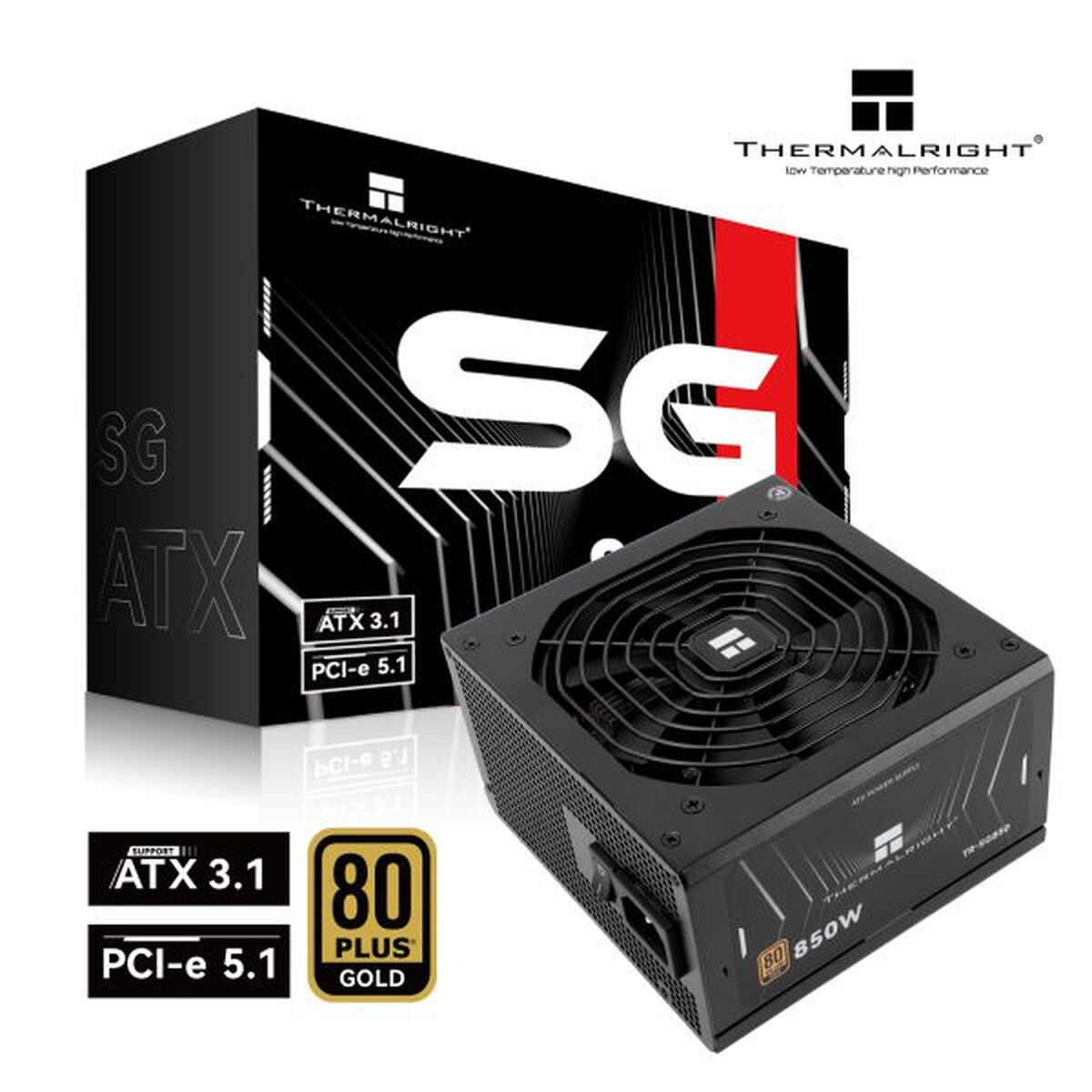 Afbeeldingen van Power supply Thermalright SG850 850 W 130 W 80 Plus Gold