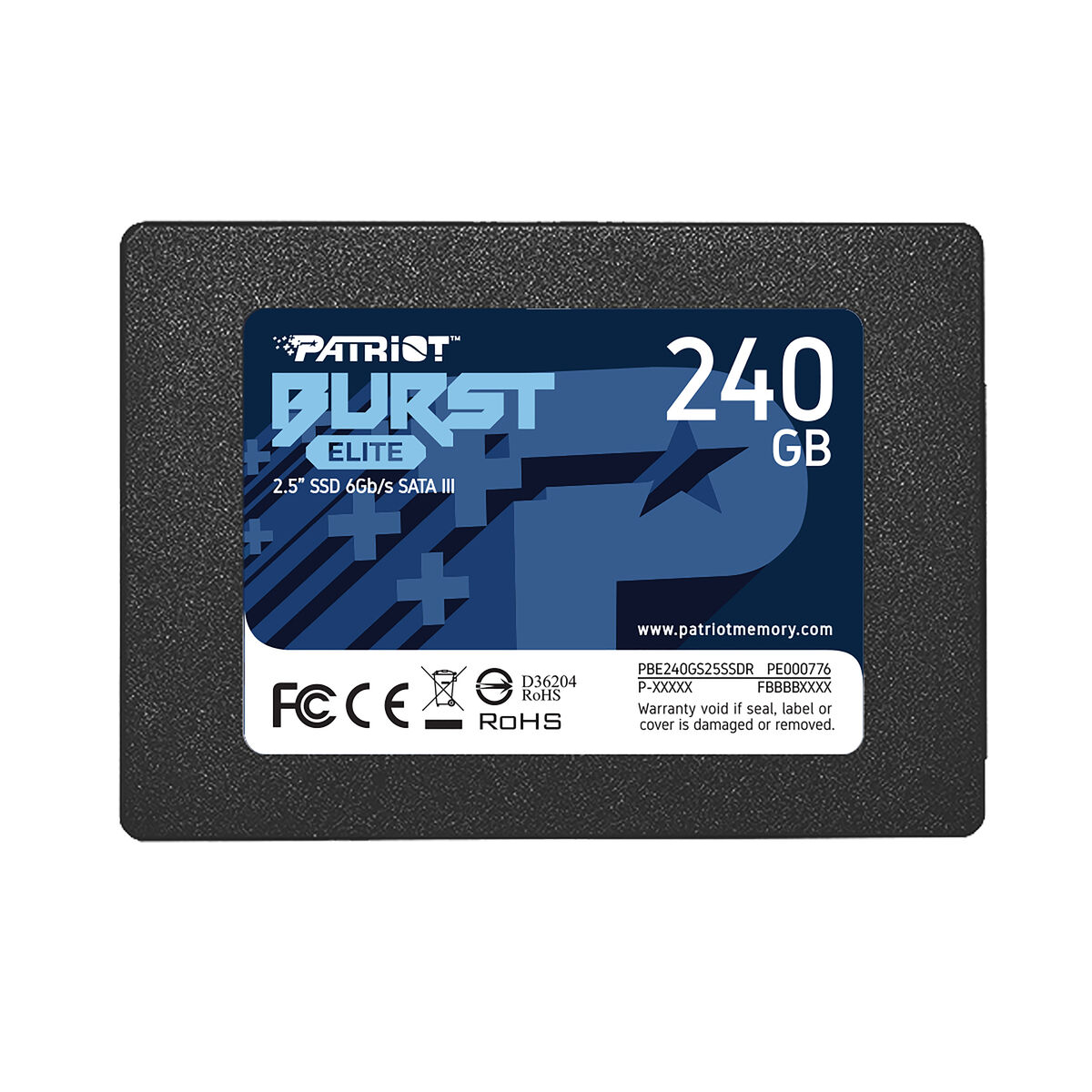 Disque dur Patriot Memory Burst Elite 240 GB 240 GB SSD