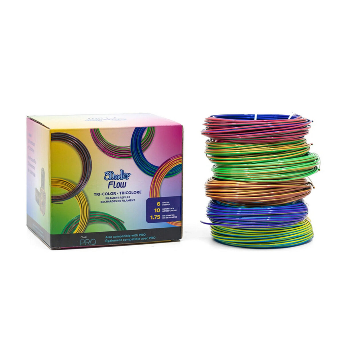 Image secondaire de Bobine de filament 3Doodler FLOW-TRIFILLS