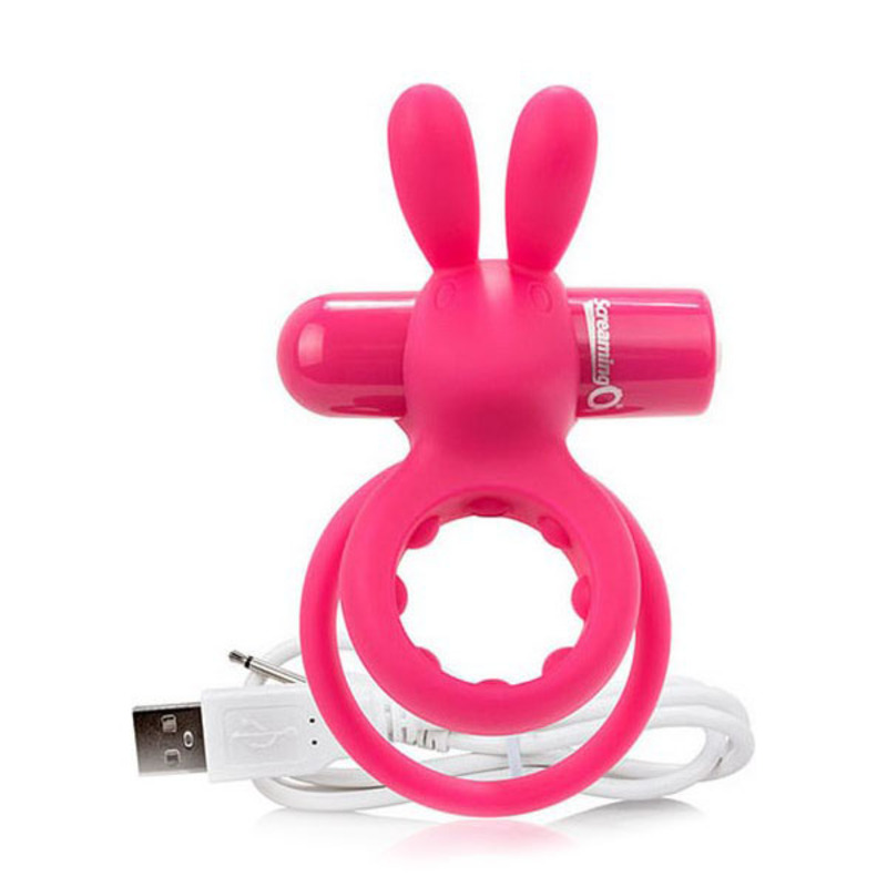 Jelly Rabbit Cock Ring The Screaming O Charged Ohare Pink
