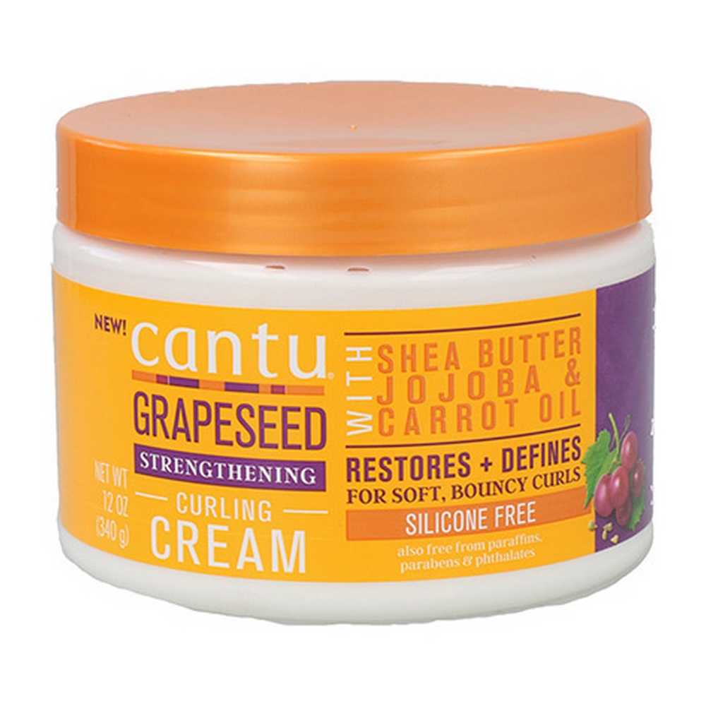 Hair Mask Cantu Grapeseed Curling Cream (340 g)